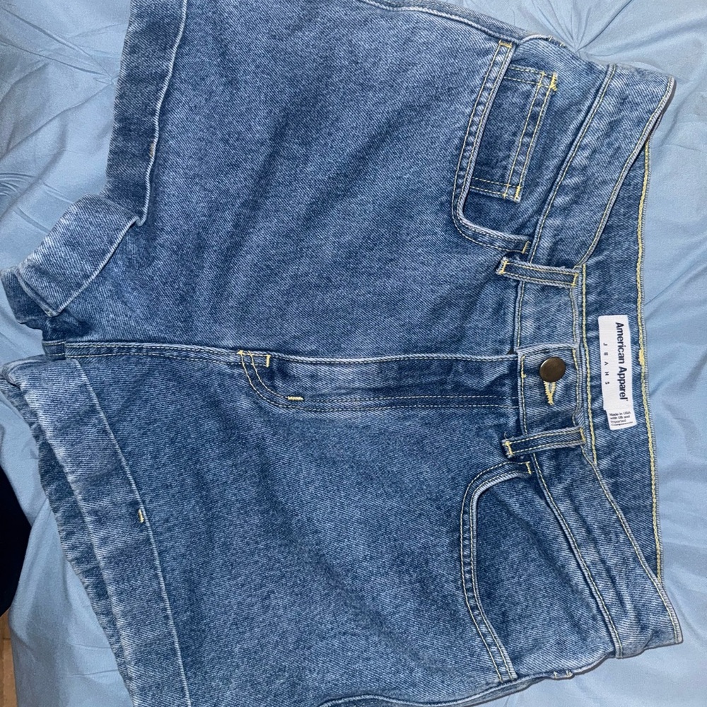 American Apparel Classic Denim shorts